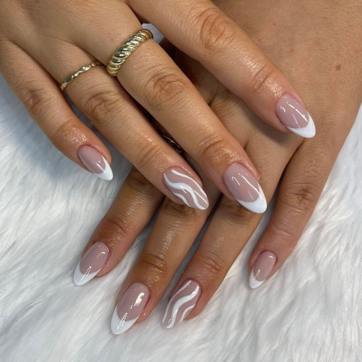 Obsessing Over These Stunning French Nails By Whit…