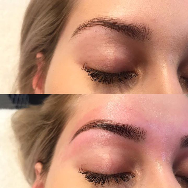 Before And After Henna Brow Tint And Wax  

Done …