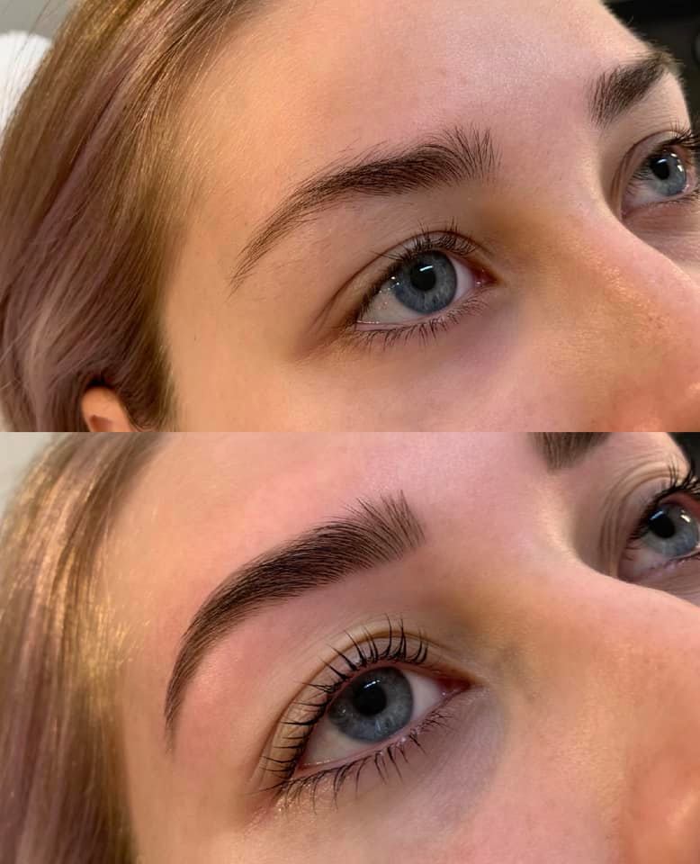 Stunning Brow And Lash Makeover By Elysia 
Henna …