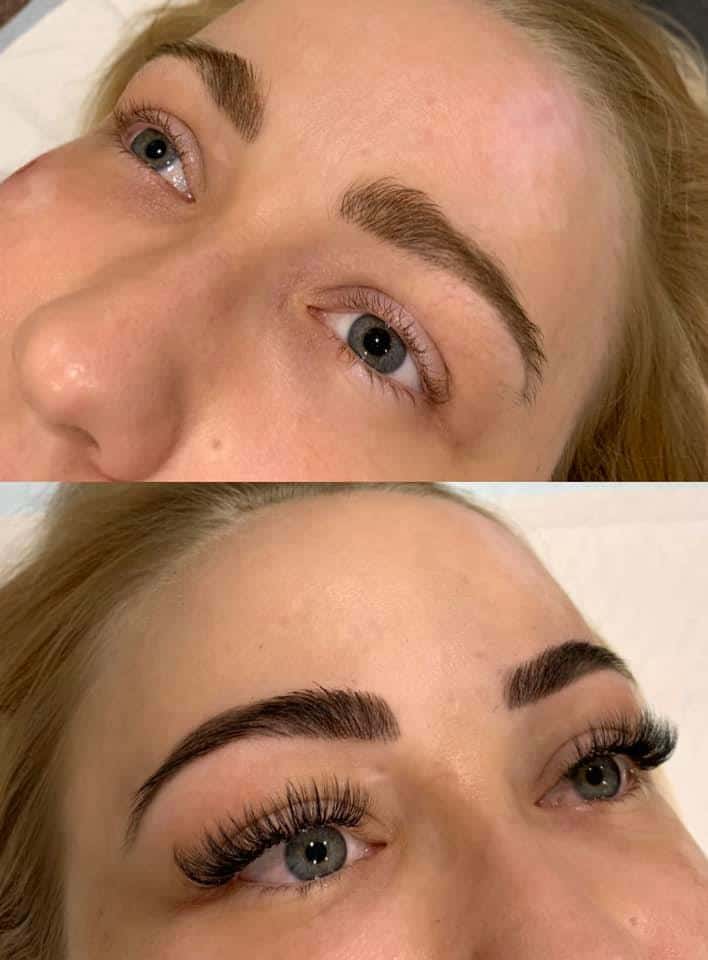 Brow Makeover And Wispy Lashes By Elysia 💋