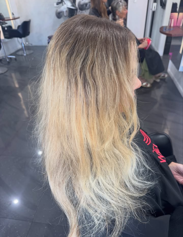 La Mode Hair and Beauty Hair Salon & Beauty Clinic, Gympie QLD Champagne Veil: a lived-in blonde built for busy mornings Champagne Veil lived-in blonde at La Mode Gympie