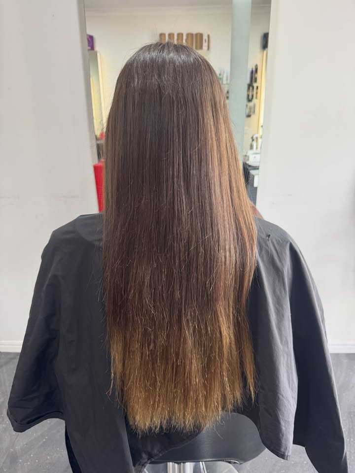 La Mode Hair and Beauty Hair Salon & Beauty Clinic, Gympie QLD Dimensional brunette, done right Back view of a glossy brunette blow-dry at La Mode Gympie