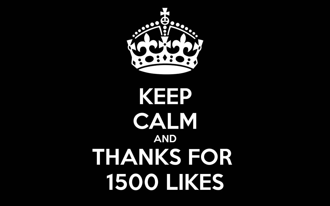 Thanks For 1500 Likes