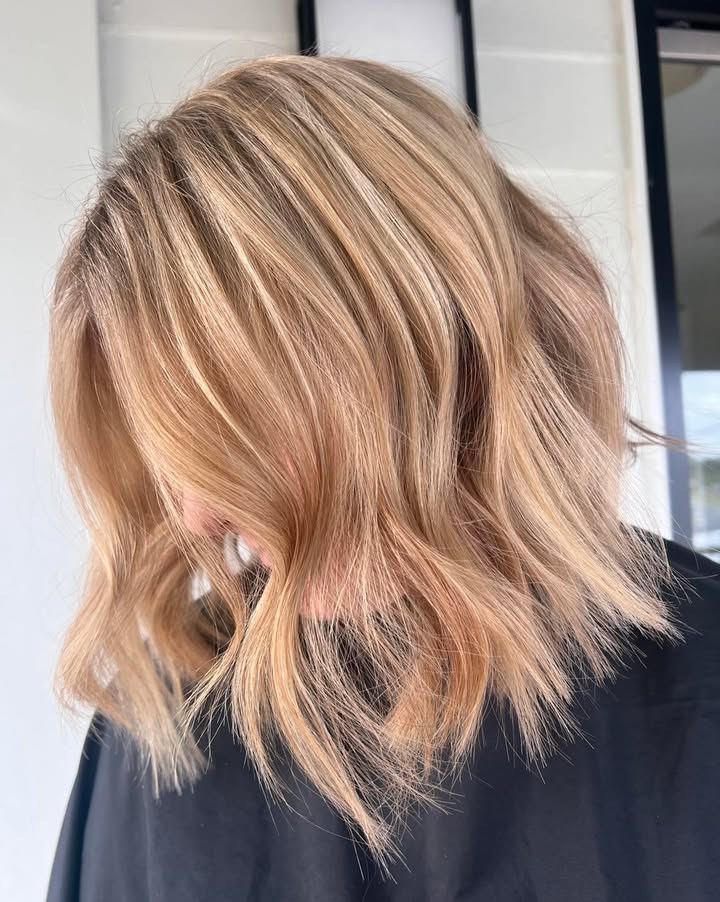 Lighter and brighter blonde by Whit at La Mode Gympie