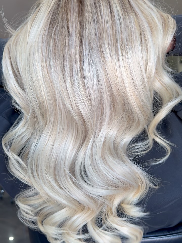 Pearl butter blonde transformation at La Mode Gympie