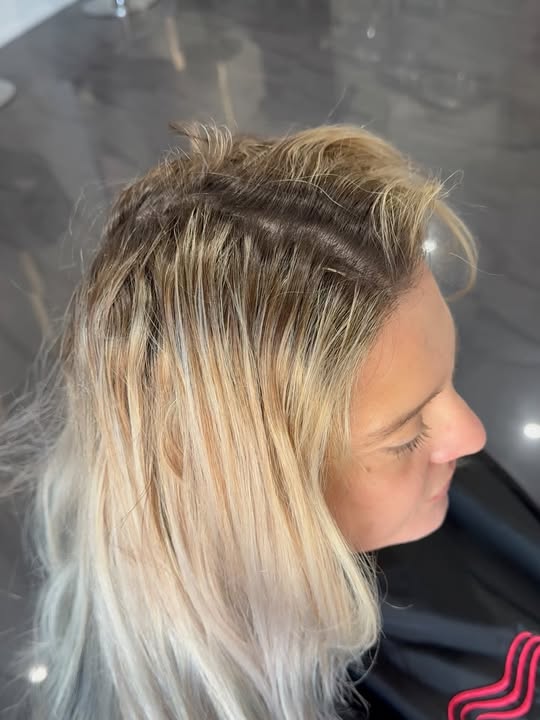 La Mode Hair and Beauty Hair Salon & Beauty Clinic, Gympie QLD Pearl Vanilla Blonde, created by G Pearl vanilla blonde by G at La Mode Gympie