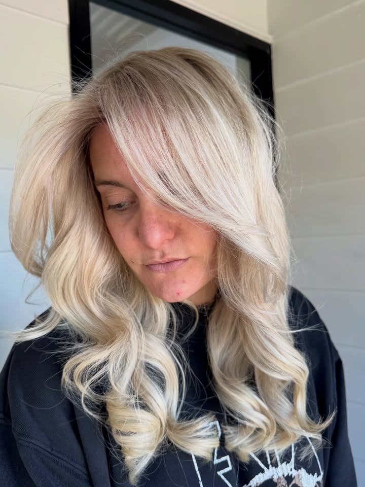 La Mode Hair and Beauty Hair Salon & Beauty Clinic, Gympie QLD Pearl Vanilla Blonde, created by G Pearl vanilla blonde by G at La Mode Gympie