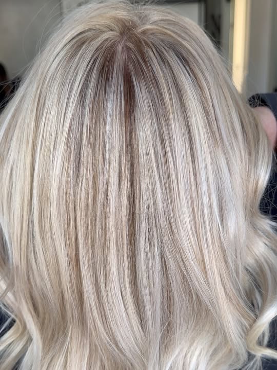 La Mode Hair and Beauty Hair Salon & Beauty Clinic, Gympie QLD Pearl Vanilla Blonde, created by G Pearl vanilla blonde by G at La Mode Gympie